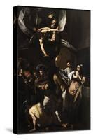 Seven Works of Mercy-Caravaggio-Stretched Canvas