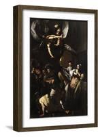 Seven Works of Mercy-Caravaggio-Framed Premium Giclee Print