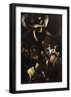 Seven Works of Mercy-Caravaggio-Framed Giclee Print