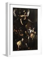 Seven Works of Mercy-Caravaggio-Framed Giclee Print