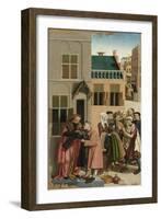 Seven Works of Mercy-Master of Alkmaar-Framed Art Print