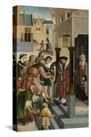 Seven Works of Mercy-Master of Alkmaar-Stretched Canvas