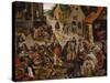 Seven Works of Mercy-Pieter Brueghel the Younger-Stretched Canvas