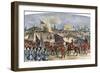 Seven Years' War (1756-1763). Episode of the French Indian War between Great Britain and France in-null-Framed Giclee Print