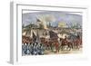 Seven Years' War (1756-1763). Episode of the French Indian War between Great Britain and France in-null-Framed Giclee Print