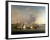 Seven Years' War (1756-1763): the Bombing of Morro Castle (Cuba) on July 1, 1762, an Interpretation-Richard Paton-Framed Giclee Print