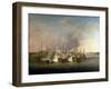 Seven Years' War (1756-1763): the Bombing of Morro Castle (Cuba) on July 1, 1762, an Interpretation-Richard Paton-Framed Giclee Print