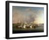 Seven Years' War (1756-1763): the Bombing of Morro Castle (Cuba) on July 1, 1762, an Interpretation-Richard Paton-Framed Giclee Print