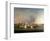 Seven Years' War (1756-1763): the Bombing of Morro Castle (Cuba) on July 1, 1762, an Interpretation-Richard Paton-Framed Giclee Print