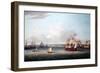 Seven Years' War (1756-1763): the British Fleet Entered the Port of Havana (Cuba) on August 21, 176-Dominic Serres-Framed Giclee Print