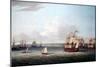 Seven Years' War (1756-1763): the British Fleet Entered the Port of Havana (Cuba) on August 21, 176-Dominic Serres-Mounted Giclee Print