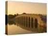 Seventeen Arch Bridge on Kunming Lake in Beijing-Xiaoyang Liu-Stretched Canvas