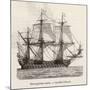 Seventeenth Century French Warship-Morel-fatio-Mounted Art Print