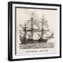 Seventeenth Century French Warship-Morel-fatio-Framed Art Print