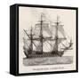 Seventeenth Century French Warship-Morel-fatio-Framed Stretched Canvas