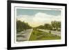 Seventh Avenue Parkway, Denver, Colorado-null-Framed Premium Giclee Print