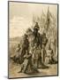 Seventh Crusade (1248-1254). Conquest of Damietta (June 7, 1249) by Saint Louis (1214-1270)-null-Mounted Giclee Print