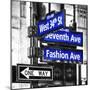 Seventh & Fashion Avenue-Philippe Hugonnard-Mounted Giclee Print