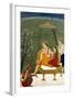 Seventh Incarnation of Vishnu as Rama-Chandra: Rama and Sita Reunited-null-Framed Giclee Print