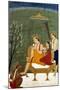 Seventh Incarnation of Vishnu as Rama-Chandra: Rama and Sita Reunited-null-Mounted Giclee Print