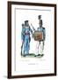 Seventh Infantry, 1835-null-Framed Art Print