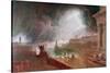 Seventh Plague of Egypt-John Martin-Stretched Canvas