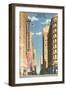 Seventh Street, Fort Worth, Texas-null-Framed Art Print