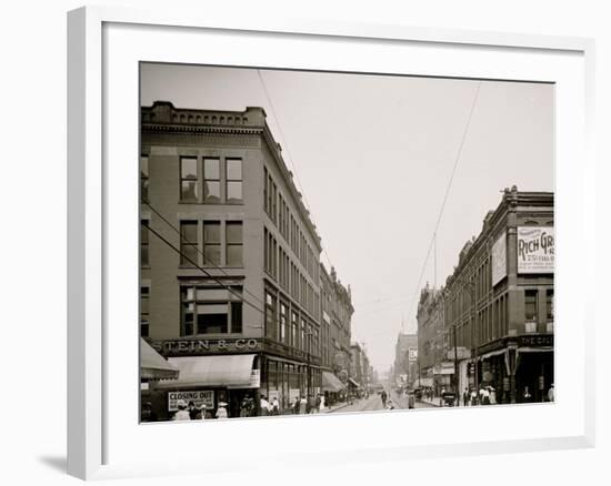 Seventh Street, St. Paul, Minn.-null-Framed Photo