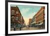 Seventh Street, St. Paul, Minnesota-null-Framed Art Print