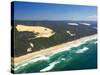 Seventy Five Mile Beach, Fraser Island, Queensland, Australia-David Wall-Stretched Canvas