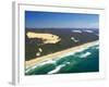 Seventy Five Mile Beach, Fraser Island, Queensland, Australia-David Wall-Framed Photographic Print