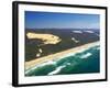 Seventy Five Mile Beach, Fraser Island, Queensland, Australia-David Wall-Framed Photographic Print