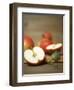 Several Apples, One Halved-Uwe Bender-Framed Photographic Print