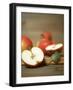 Several Apples, One Halved-Uwe Bender-Framed Photographic Print