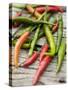 Several Chili Peppers-Winfried Heinze-Stretched Canvas