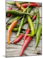 Several Chili Peppers-Winfried Heinze-Mounted Photographic Print