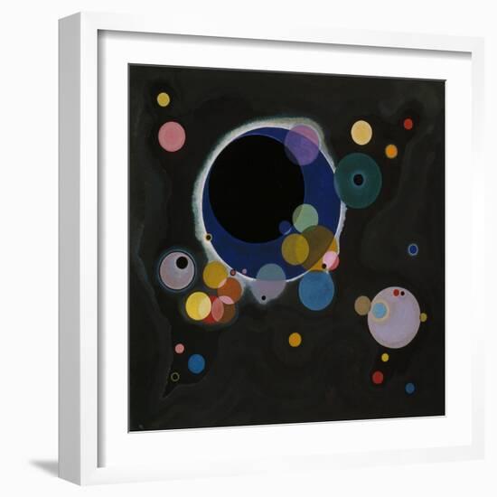 Several Circles, 1926-null-Framed Giclee Print