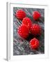 Several Japanese Wineberries on a Stone Board-Paul Williams-Framed Photographic Print