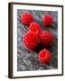 Several Japanese Wineberries on a Stone Board-Paul Williams-Framed Photographic Print