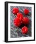 Several Japanese Wineberries on a Stone Board-Paul Williams-Framed Photographic Print