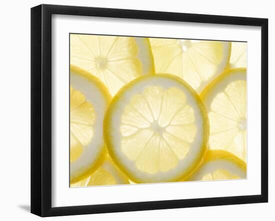 Several Lemon Slices-null-Framed Photographic Print