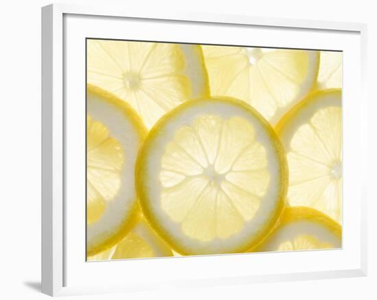 Several Lemon Slices-null-Framed Photographic Print