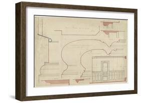 Several Profiles of Moldings and Details of Dining-Antoine Zoegger-Framed Giclee Print