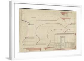 Several Profiles of Moldings and Details of Dining-Antoine Zoegger-Framed Giclee Print