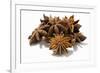 Several Star Anise on White Background-Kröger and Gross-Framed Photographic Print