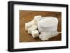 Several Types Of White Sugar - Refined Sugar And Granulated Sugar-Olga Krig-Framed Photographic Print