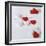 Several White and Red Grape Sugar Hearts-Anita Brantley-Framed Photographic Print