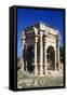 Severan Arch, Leptis Magna, Libya, C203 Ad-Vivienne Sharp-Framed Stretched Canvas