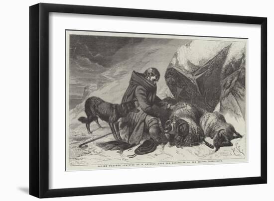 Severe Weather-Richard Ansdell-Framed Giclee Print