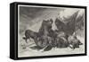 Severe Weather-Richard Ansdell-Framed Stretched Canvas